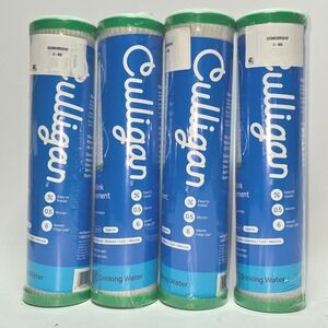 4 Pack Culligan D-40A Under Sink Water Filter Replacement Cartridges 0.5 Micron